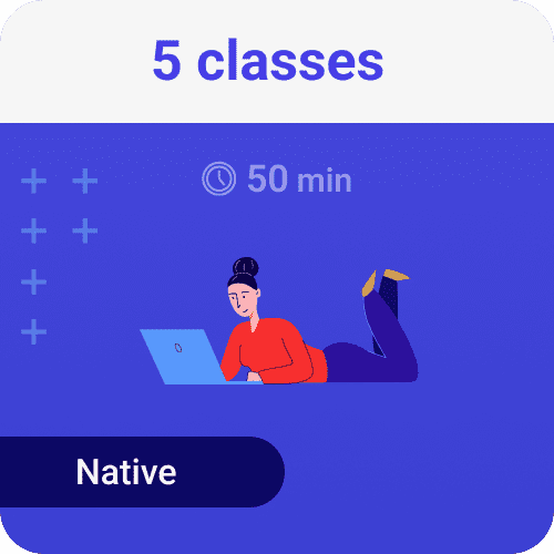 5 classes 50 min (Native)