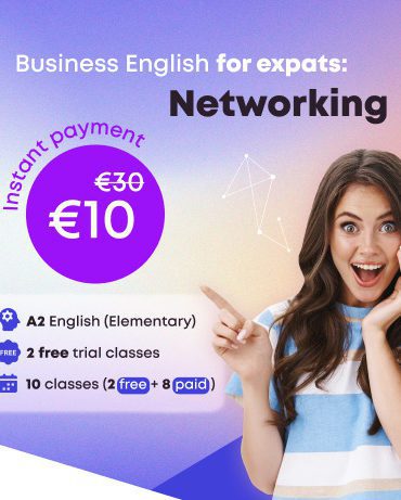 Business English for expats: Networking