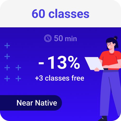Near Native - Adult - 60 classes