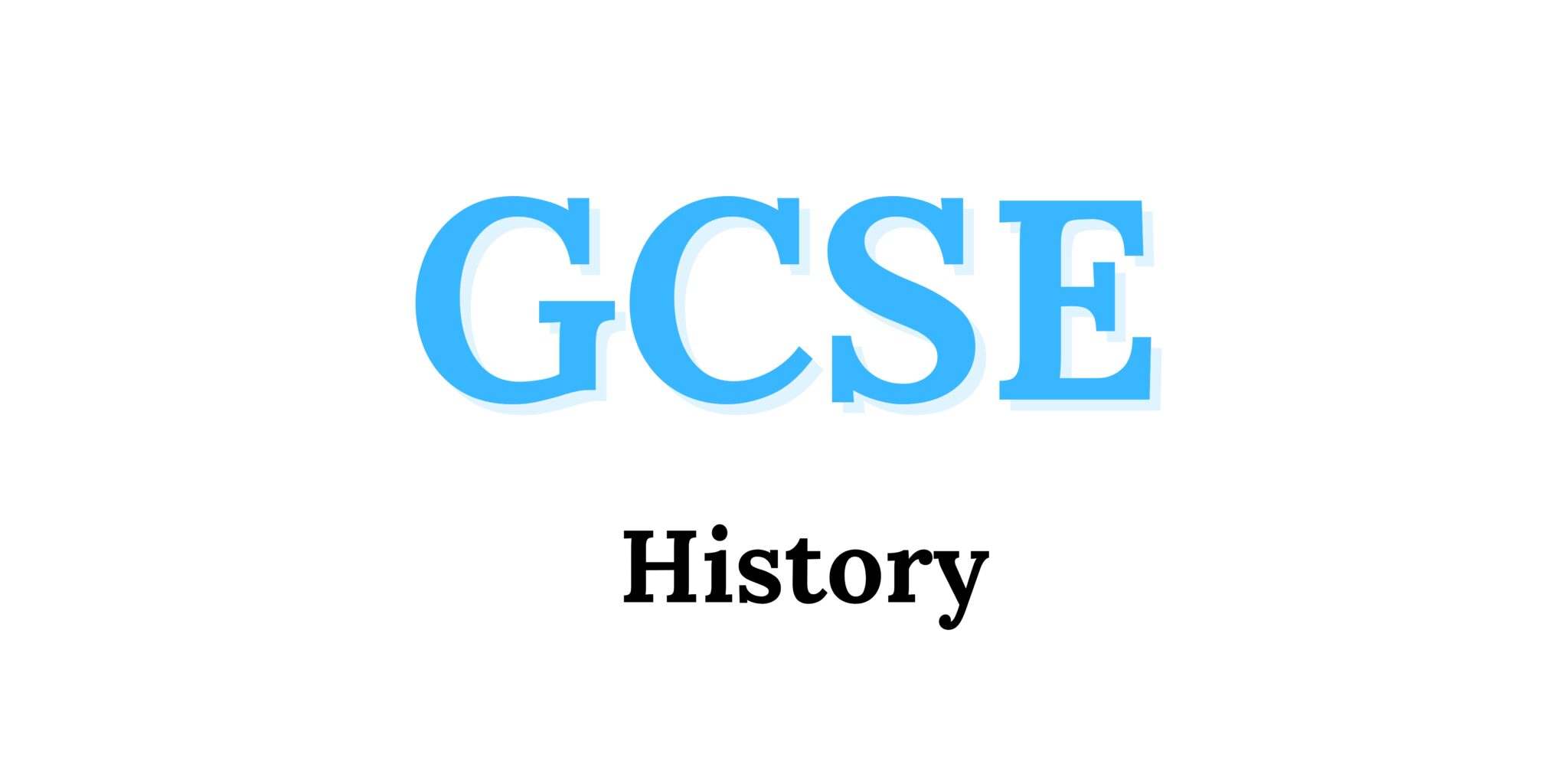 GCSE HISTORY TOPICS 2027 visual data 4