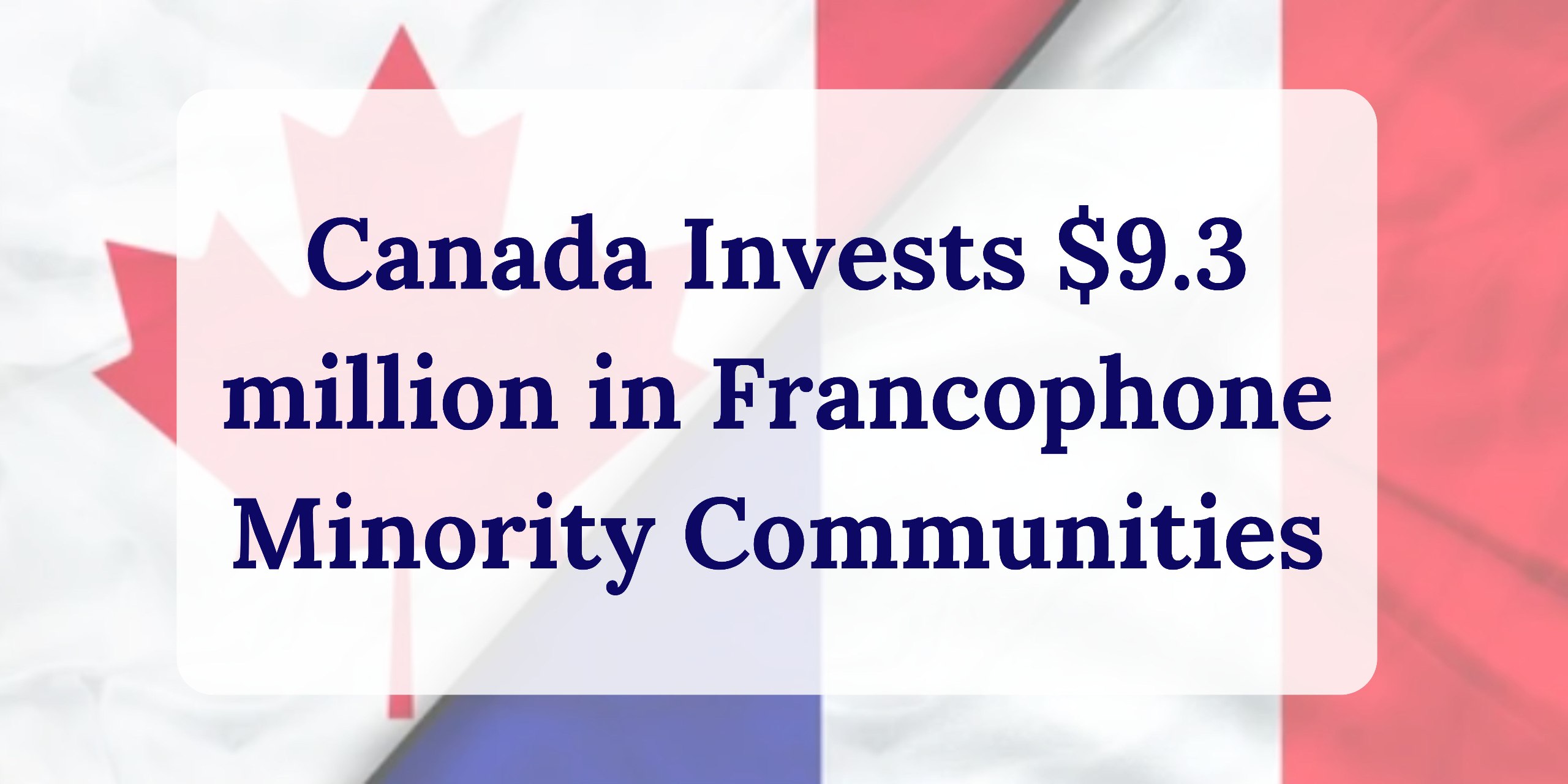 Francophone immigration
